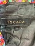 Escada 100% Wool Tweed Gray Wool Blazer Size 10 - photo 6