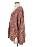 Lucky Brand Tweed Burgundy Pullover Sweater Size S - photo 5