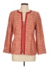 Lafayette 148 New York Solid Multi Color Red Jacket Size 10 - photo 1