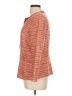 Lafayette 148 New York Solid Multi Color Red Jacket Size 10 - photo 5