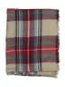 Unbranded 100% Acrylic Plaid Burgundy Red Scarf One size - photo 2