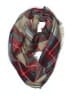Unbranded 100% Acrylic Plaid Burgundy Red Scarf One size - photo 1