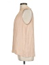 Lost April 100% Viscose Tan Sleeveless Blouse Size L - photo 5