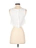 Unbranded White Sleeveless Top Size S - photo 2
