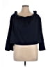 ASOS 100% Cotton Blue 3/4 Sleeve Blouse Size UK 18 / US 14 - photo 1