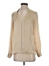 Etcetera 100% Polyester Tan Long Sleeve Blouse Size 0 - photo 1