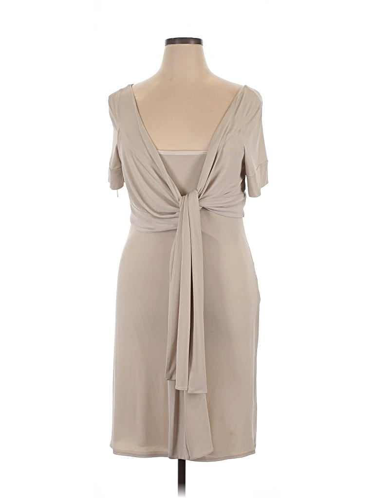 Pre-owned Js Collections Cocktail Dress In Brown