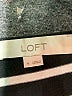 Ann Taylor LOFT Stripes Black Casual Dress Size M - photo 6