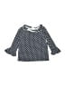 Crewcuts 100% Cotton Polka Dots Blue 3/4 Sleeve Blouse Size 3 - photo 1