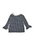 Crewcuts 100% Cotton Polka Dots Blue 3/4 Sleeve Blouse Size 3 - photo 2
