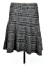 Max Studio Houndstooth Gray Casual Skirt Size Med - Lg - photo 1