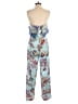 Zara Paisley Blue Jumpsuit Size S - photo 2