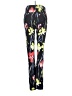 Unbranded Print Black Casual Pants Size M (estimated) - photo 2