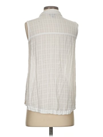a.n.a. A New Approach Sleeveless Button-Down Shirt (view 2)