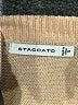 Staccato Stripes Tan Pullover Sweater Size S - photo 7
