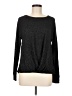 Bobeau Black Long Sleeve Top Size M - photo 1