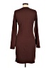 Assorted Brands Solid Brown Casual Dress Size M - photo 2