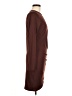 Assorted Brands Solid Brown Casual Dress Size M - photo 4