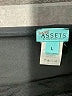 Assets Solid Black Casual Skirt Size L - photo 3