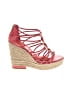 Isola Red Wedges Size 9 - photo 1
