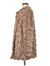 BB Dakota 100% Polyester Brown Faux Fur Jacket Size M - photo 5