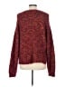 Hem & Thread Tweed Burgundy Pullover Sweater Size L - photo 2