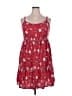 Torrid Paisley Red Casual Dress Size 3X Plus (3) - photo 1