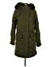 H&M L.O.G.G. 100% Polyester Green Coat Size 2 - photo 1