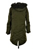 H&M L.O.G.G. 100% Polyester Green Coat Size 2 - photo 2