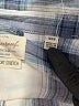 Weatherproof Plaid Blue Long Sleeve Button-Down Shirt Size S - photo 8