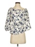 J.Jill Ivory 3/4 Sleeve Blouse Size S - photo 1
