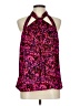 Daniel Rainn 100% Polyester Pink Sleeveless Blouse Size L (petite) - photo 1