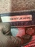 DKNY Jeans Chevron-herringbone Blue Jeans Size 8 - photo 7
