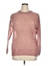 Zenana Metallic Pink Pullover Sweater Size XL - photo 1