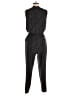 Apt. 9 Metallic Black Tan Jumpsuit Size M - photo 2