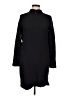 Iris & Ink 100% Polyester Black Blue Casual Dress Size 10 - photo 1