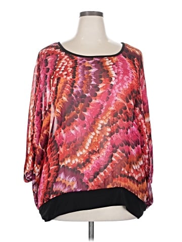 Fashion Bug 3/4 Sleeve Blouse (view 1)