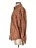 Assorted Brands 100% Cotton Plaid Brown Long Sleeve Button-Down Shirt Size XS - photo 5