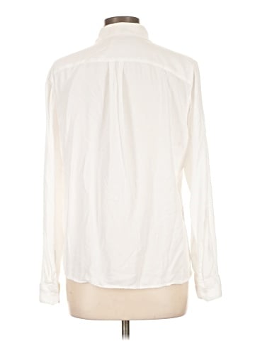 Ann Taylor LOFT Outlet Long Sleeve Button-Down Shirt (view 2)