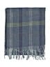 Cejon 100% Acrylic Plaid Blue Scarf One size - photo 2