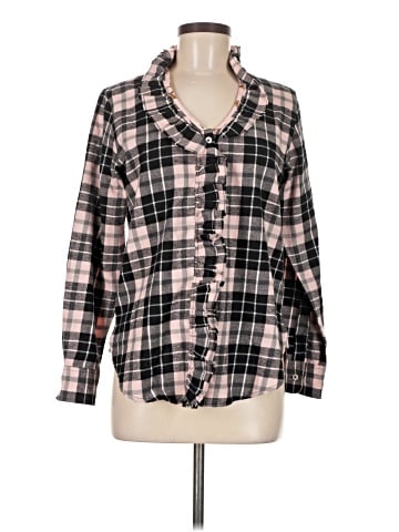 Tizzie Long Sleeve Button-Down Shirt (view 1)