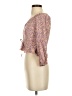 Japna Orange 3/4 Sleeve Blouse Size XS - photo 5