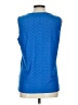 MIHOLL Blue Sleeveless Blouse Size L - photo 2