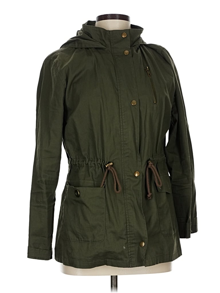 Pre-owned Assorted Brands Raincoat In Green