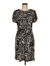 INTERMISSION Animal Print Brown Casual Dress Size 8 - photo 1