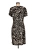 INTERMISSION Animal Print Brown Casual Dress Size 8 - photo 2