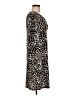 INTERMISSION Animal Print Brown Casual Dress Size 8 - photo 4