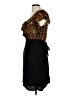 Express Animal Print Black Cocktail Dress Size 10 - photo 5
