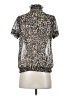 Kimchi Blue Floral Black Short Sleeve Blouse Size S (estimated) - photo 2