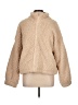 Very J 100% Polyester Tan Faux Fur Jacket Size L - photo 1